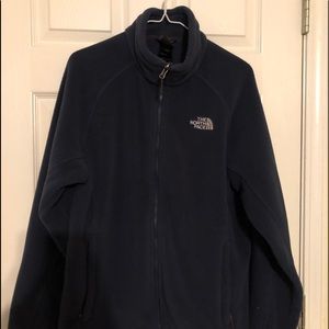 North Face Navy Blue Fleece
